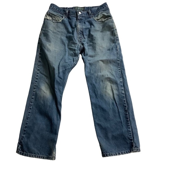 Silvertab Men’s Vintage Loose Fit Jeans Size 34 / 30 - Picture 1 of 13